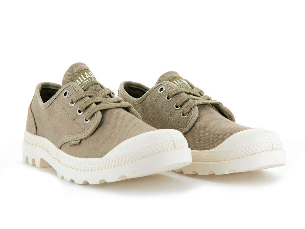 Zapatos Bajos Palladium PAMPA OXFORD Mujer Dune | Costa Rica-03421